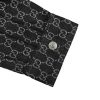 Gucci GG Monogram Shirt Jacket in Black and Beige