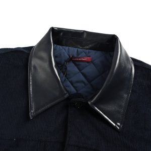 Gucci Interlocking G Corduroy Jacket in Dark Navy
