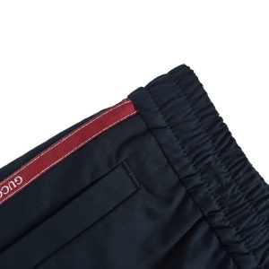 Gucci Technical Panama Sportswear Trousers in Dark Navy