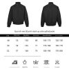 Gucci Tonal GG Monogram Zip-Up Jacket in Black