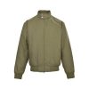 Gucci Tonal GG Monogram Zip-Up Jacket in Black