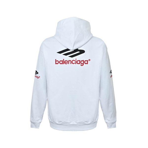 Balenciaga 3B Sports Icon Oversized Hoodie Black (4) Balenciaga 3B Sports Icon Oversized Hoodie Black