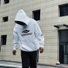 Balenciaga 3B Sports Icon Oversized Hoodie Black