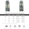 Balenciaga Graffiti Baggy Jeans in Faded Blue (1) Balenciaga Graffiti Baggy Jeans in Faded Blue