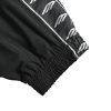 Balenciaga Large Fit Stripe Tracksuit Jacket Layered Hood BlackGrey (4) Balenciaga Large Fit Stripe Tracksuit Jacket Layered Hood Black/Grey