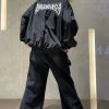 Balenciaga Metal Logo Track Jacket Black (5) Balenciaga Metal Logo Track Jacket Black