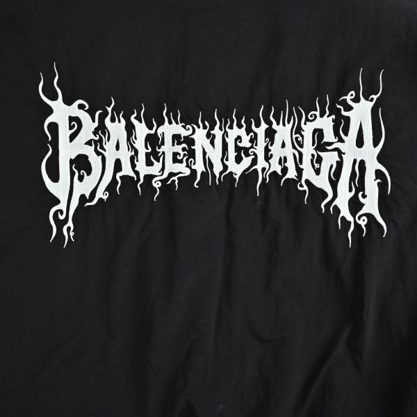 Balenciaga Metal Logo Track Jacket Black (6) Balenciaga Metal Logo Track Jacket Black