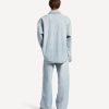Balenciaga Minimal Baggy Carpenter Jeans in Light Blue Wash