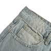 Balenciaga Minimal Baggy Carpenter Jeans in Light Blue Wash