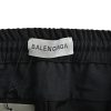 Balenciaga Wide-Leg Track Trousers Tonal Logo Black (6) Balenciaga Wide-Leg Track Trousers Tonal Logo Black