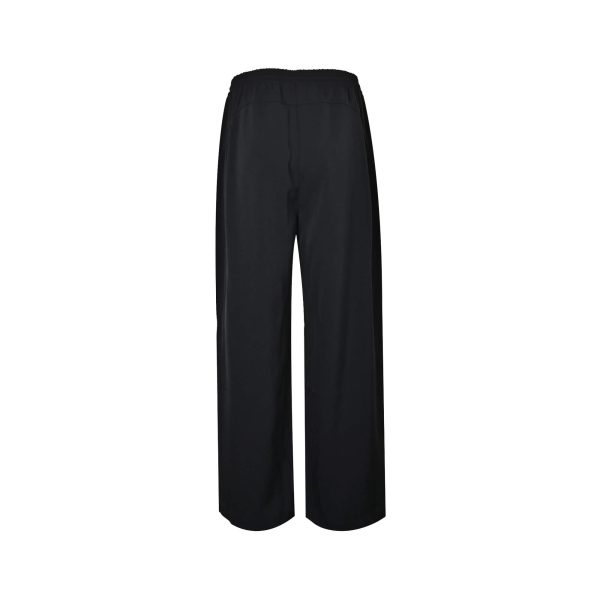 Balenciaga Wide-Leg Track Trousers Tonal Logo Black (9) Balenciaga Wide-Leg Track Trousers Tonal Logo Black