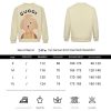 Gucci Children's Dog Illustration Crewneck Sweatshirt Ivory