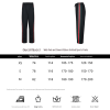Gucci Silk Cotton Sportswear Pants Signature Web Stripe Black