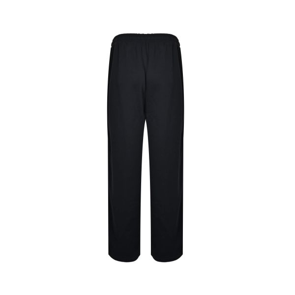 Gucci Silk Cotton Sportswear Pants Signature Web Stripe Black