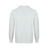 Back view of the white Louis Vuitton Intarsia Crewneck Sweater showing the solid, unembellished back profile and ribbed hem.