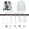 Louis Vuitton Abstract Portrait Intarsia Crewneck Sweater in White