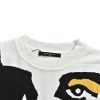 Louis Vuitton Abstract Portrait Intarsia Crewneck Sweater in White