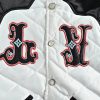 Louis Vuitton Bicolor Satin Bomber Jacket