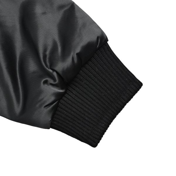 Louis Vuitton Bicolor Satin Bomber Jacket