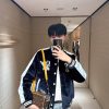 Louis Vuitton Denim Velvet Souvenir Jacket in Midnight Blue and White (9) Louis Vuitton Denim Velvet Souvenir Jacket in Midnight Blue and White