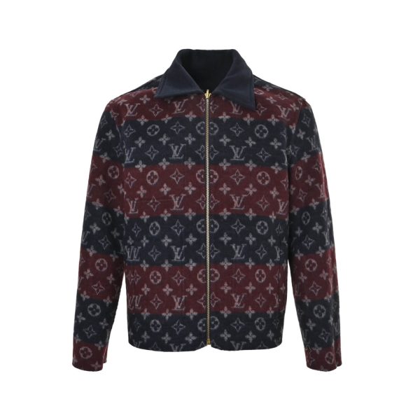 Louis Vuitton Double Face Reversible Workwear Blouson Dark Navy (2) Louis Vuitton Double Face Reversible Workwear Blouson Dark Navy