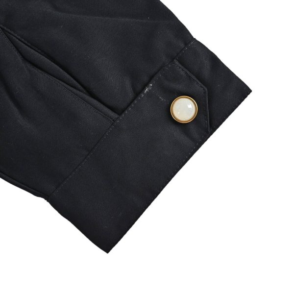 Louis Vuitton Embroidered Technical Parka Black (5) Louis Vuitton Embroidered Technical Parka Black