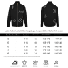 Louis Vuitton Giant Monogram Full-Zip Knit Jacket in Black and Grey