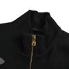 Louis Vuitton Giant Monogram Full-Zip Knit Jacket in Black and Grey