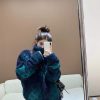 Louis Vuitton Monogram Camo Fleece Blouson GreenNavy (1) Louis Vuitton Monogram Camo Fleece Blouson Green/Navy