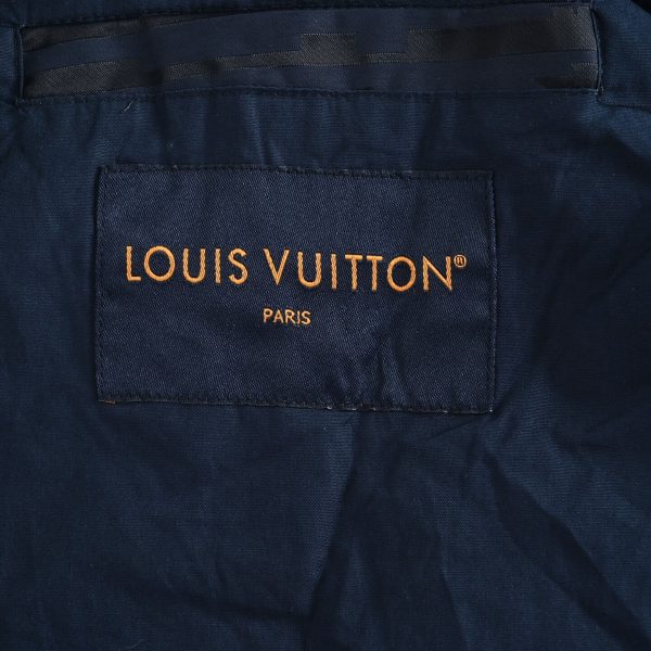 Louis Vuitton Monogram Tracktop Tonal Jacquard Deep Navy (1) Louis Vuitton Monogram Tracktop Tonal Jacquard Deep Navy
