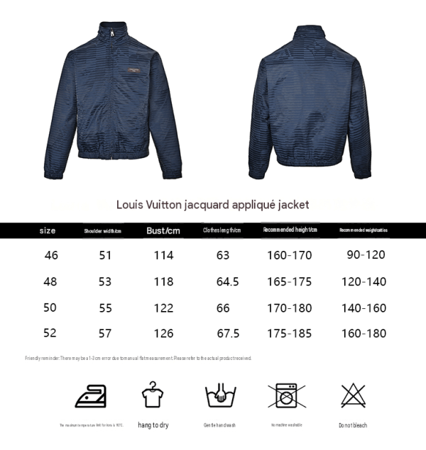 Louis Vuitton Monogram Tracktop Tonal Jacquard Deep Navy (1) Louis Vuitton Monogram Tracktop Tonal Jacquard Deep Navy