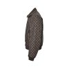 Louis Vuitton Padded Leather Blouson All-Over Monogram Brown (2) Louis Vuitton Padded Leather Blouson All-Over Monogram Brown