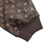 Louis Vuitton Padded Leather Blouson All-Over Monogram Brown (4) Louis Vuitton Padded Leather Blouson All-Over Monogram Brown