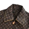 Louis Vuitton Padded Leather Blouson All-Over Monogram Brown (7) Louis Vuitton Padded Leather Blouson All-Over Monogram Brown