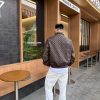 Louis Vuitton Padded Leather Blouson All-Over Monogram Brown (9) Louis Vuitton Padded Leather Blouson All-Over Monogram Brown
