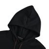 Louis Vuitton Pullover Hoodie LV & Monogram Flower Patches Black (1) Louis Vuitton Pullover Hoodie LV & Monogram Flower Patches Black