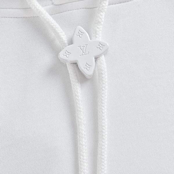 Louis Vuitton Pullover Hoodie Monogram Flower Toggle White (8) Louis Vuitton Pullover Hoodie Monogram Flower Toggle White