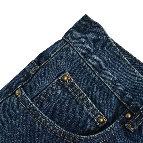 Louis Vuitton Signature Turn Up Denim Skate Pants Dark Wash (4) Louis Vuitton Signature Turn Up Denim Skate Pants Dark Wash