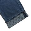 Louis Vuitton Signature Turn Up Denim Skate Pants Dark Wash (7) Louis Vuitton Signature Turn Up Denim Skate Pants Dark Wash