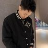Louis Vuitton Signature Varsity Blouson Monogram Flower Patch Black (9) Louis Vuitton Signature Varsity Blouson Monogram Flower Patch Black
