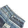 Louis Vuitton Striped Patchwork Denim Shorts Blue (8) Louis Vuitton Striped Patchwork Denim Shorts Blue