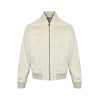 Louis Vuitton Suede-Effect Bomber Blouson Cream (7) Louis Vuitton Suede-Effect Bomber Blouson Cream