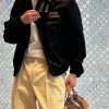 Louis Vuitton by Tyler, the Creator Cotton Aviator Jacket in Black