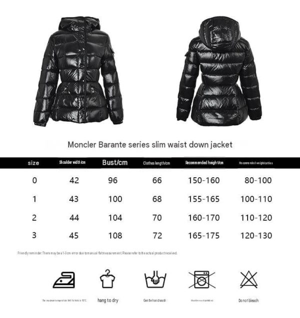 Moncler Barante Hooded Short Down Jacket Glossy Black (5) Moncler Barante Hooded Short Down Jacket Glossy Black