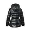 Moncler Barante Hooded Short Down Jacket Glossy Black (6) Moncler Barante Hooded Short Down Jacket Glossy Black