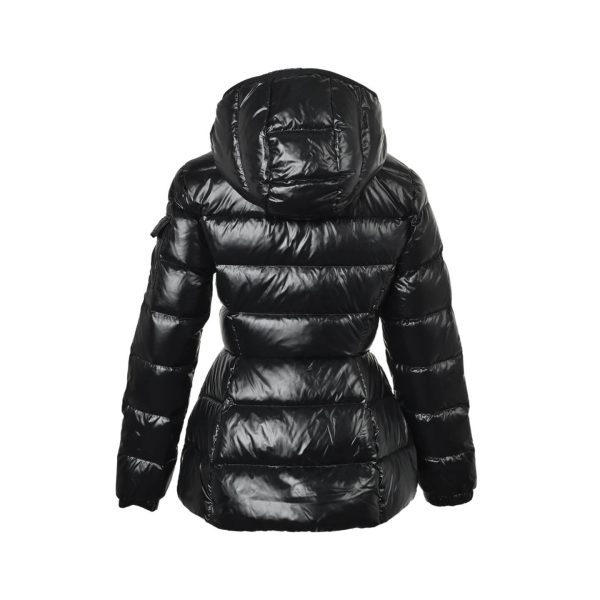 Moncler Barante Hooded Short Down Jacket Glossy Black (6) Moncler Barante Hooded Short Down Jacket Glossy Black