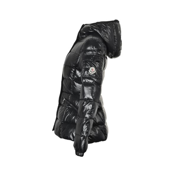 Moncler Barante Hooded Short Down Jacket Glossy Black (7) Moncler Barante Hooded Short Down Jacket Glossy Black