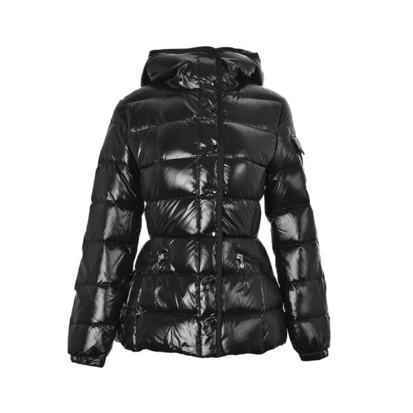 Moncler Barante Hooded Short Down Jacket Glossy Black (9) Moncler Barante Hooded Short Down Jacket Glossy Black