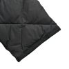 Moncler Cygne Faux Fur-Trimmed Belted Down Jacket Black