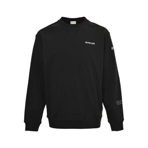 Moncler Genius x Fragment Design Logo Crewneck Sweatshirt Black